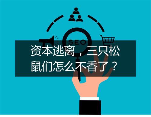 资本逃离，三只松鼠们怎么不香了？
