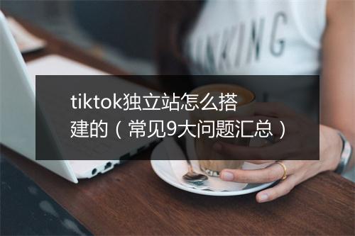 tiktok独立站怎么搭建的（常见9大问题汇总）