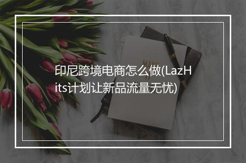 印尼跨境电商怎么做(LazHits计划让新品流量无忧)