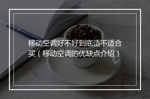 移动空调好不好到底适不适合买（移动空调的优缺点介绍）