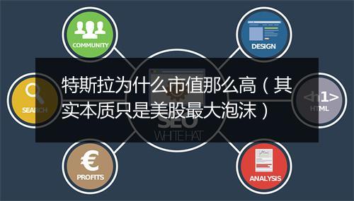 特斯拉为什么市值那么高（其实本质只是美股最大泡沫）