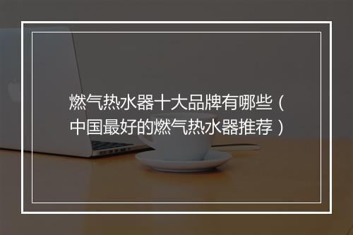 燃气热水器十大品牌有哪些（中国最好的燃气热水器推荐）