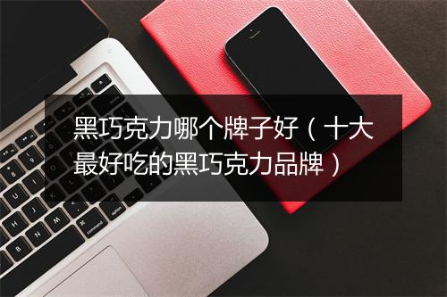黑巧克力哪个牌子好（十大最好吃的黑巧克力品牌）