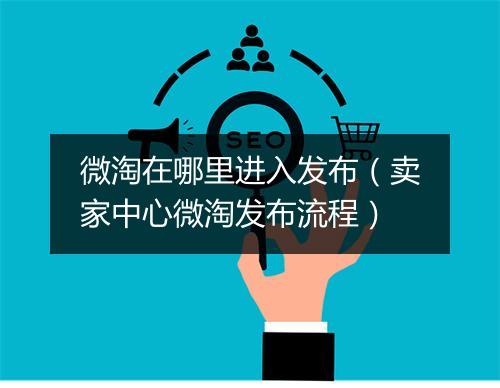 微淘在哪里进入发布（卖家中心微淘发布流程）