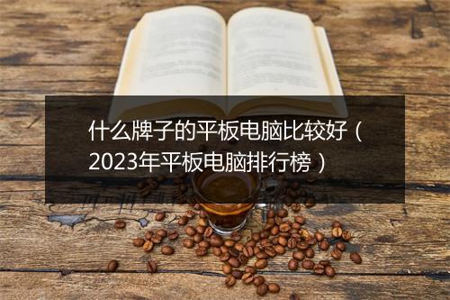 什么牌子的平板电脑比较好（2023年平板电脑排行榜）