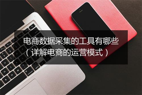 电商数据采集的工具有哪些（详解电商的运营模式）