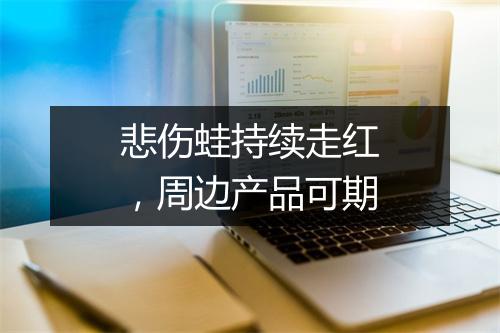 悲伤蛙持续走红，周边产品可期