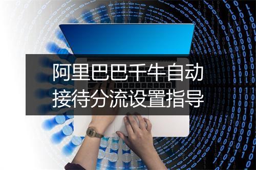 阿里巴巴千牛自动接待分流设置指导