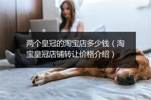 两个皇冠的淘宝店多少钱（淘宝皇冠店铺转让价格介绍）