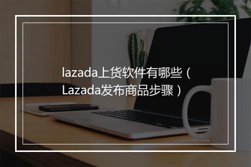 lazada上货软件有哪些（Lazada发布商品步骤）