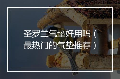 圣罗兰气垫好用吗（最热门的气垫推荐）