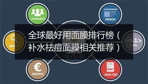 全球最好用面膜排行榜（补水祛痘面膜相关推荐）