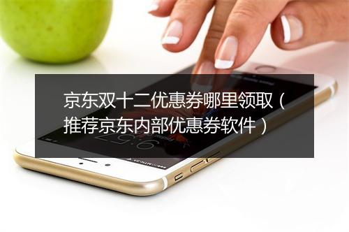 京东双十二优惠券哪里领取（推荐京东内部优惠券软件）