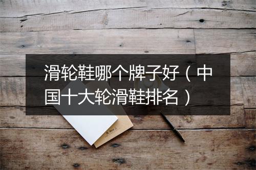 滑轮鞋哪个牌子好（中国十大轮滑鞋排名）