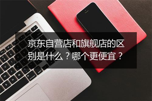 京东自营店和旗舰店的区别是什么？哪个更便宜？