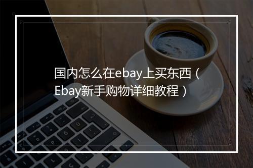 国内怎么在ebay上买东西（Ebay新手购物详细教程）