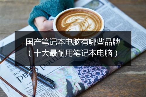 国产笔记本电脑有哪些品牌（十大最耐用笔记本电脑）