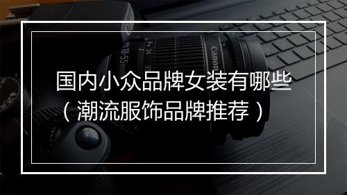 国内小众品牌女装有哪些（潮流服饰品牌推荐）