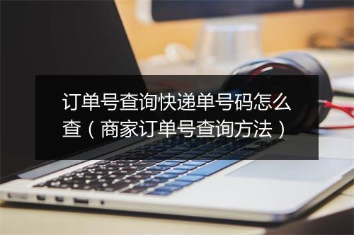 订单号查询快递单号码怎么查（商家订单号查询方法）