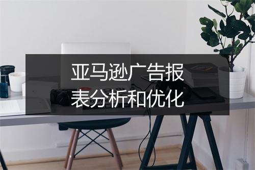 亚马逊广告报表分析和优化