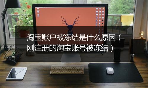 淘宝账户被冻结是什么原因（刚注册的淘宝账号被冻结）