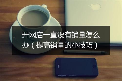 开网店一直没有销量怎么办（提高销量的小技巧）