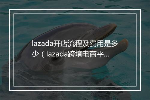 lazada开店流程及费用是多少（lazada跨境电商平台介绍）