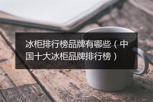 冰柜排行榜品牌有哪些（中国十大冰柜品牌排行榜）