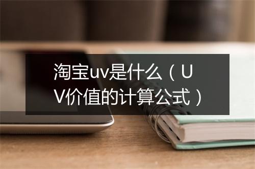 淘宝uv是什么（UV价值的计算公式）