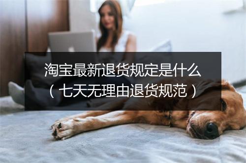 淘宝最新退货规定是什么（七天无理由退货规范）