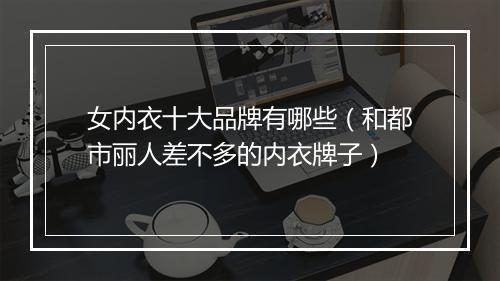 女内衣十大品牌有哪些（和都市丽人差不多的内衣牌子）