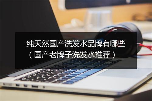 纯天然国产洗发水品牌有哪些（国产老牌子洗发水推荐）