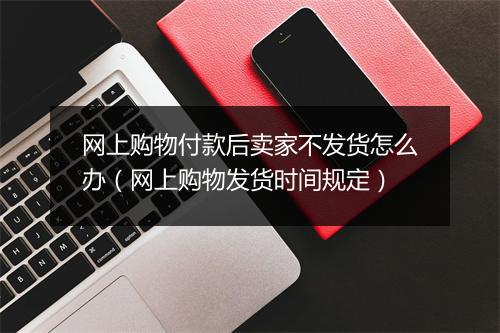 网上购物付款后卖家不发货怎么办（网上购物发货时间规定）