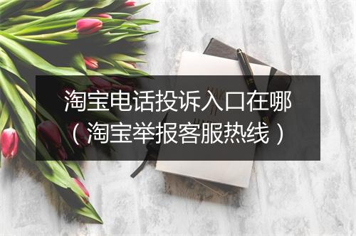 淘宝电话投诉入口在哪（淘宝举报客服热线）