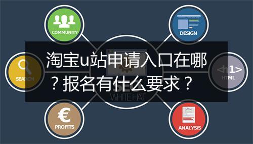 淘宝u站申请入口在哪？报名有什么要求？