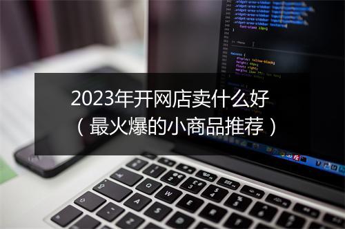 2023年开网店卖什么好（最火爆的小商品推荐）