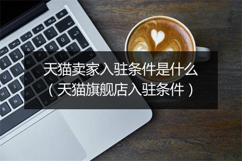 天猫卖家入驻条件是什么（天猫旗舰店入驻条件）