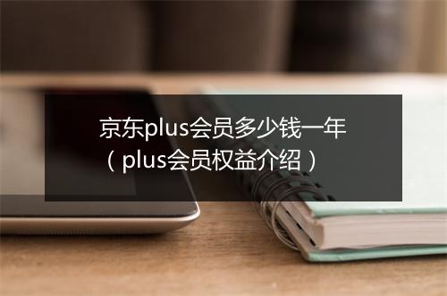 京东plus会员多少钱一年（plus会员权益介绍）