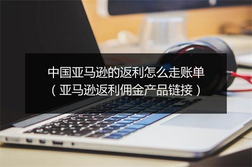 中国亚马逊的返利怎么走账单（亚马逊返利佣金产品链接）
