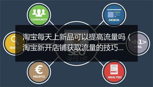 淘宝每天上新品可以提高流量吗（淘宝新开店铺获取流量的技巧）