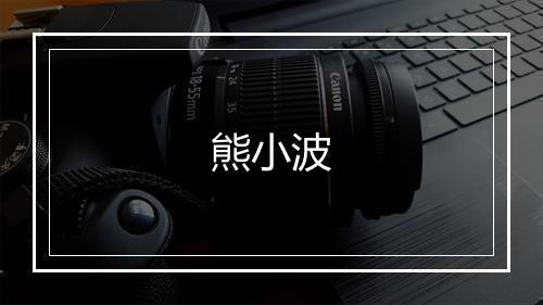 熊小波