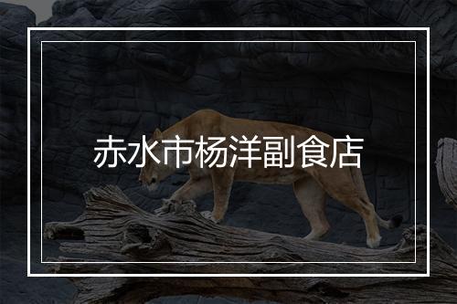 赤水市杨洋副食店