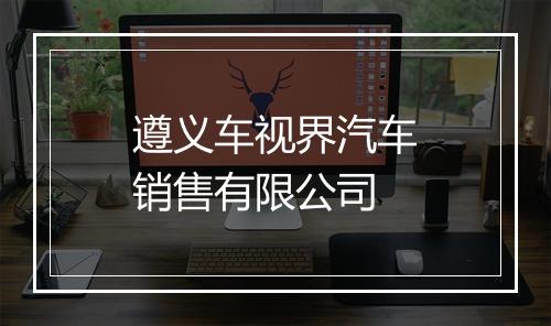 遵义车视界汽车销售有限公司
