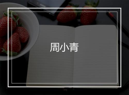 周小青