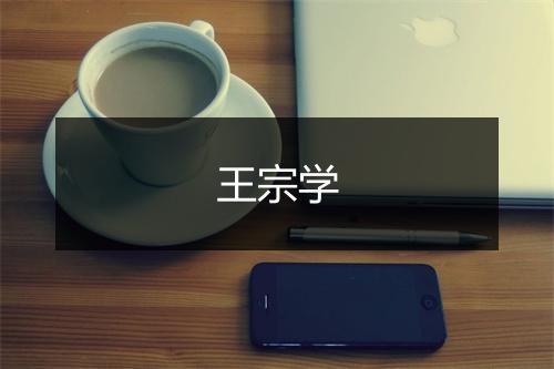 王宗学