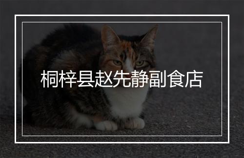 桐梓县赵先静副食店