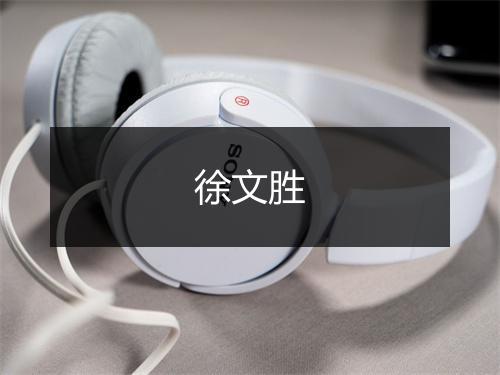 徐文胜