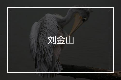 刘金山