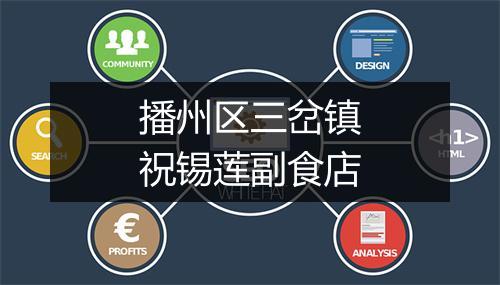 播州区三岔镇祝锡莲副食店