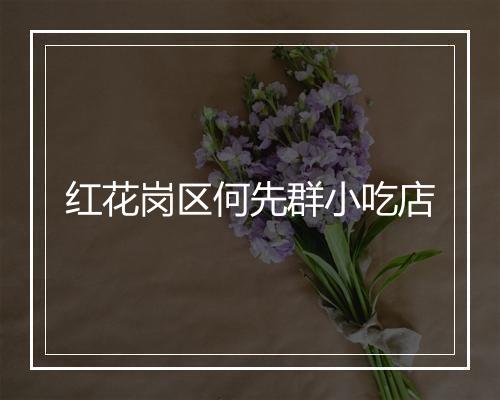 红花岗区何先群小吃店